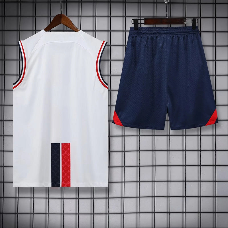 Kit Treino PSG 23/24  Branco I