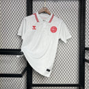 Camisa Seleção Dinamarca 24/25  Away  Branco