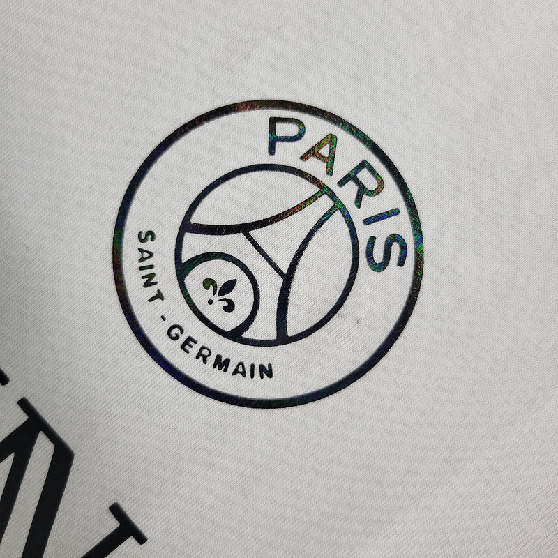 Camisa PSG 23/24 Edição Especial Balmain Paris  Branco