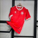 Camisa Seleção Dinamarca 24/25  Home  Vermelha