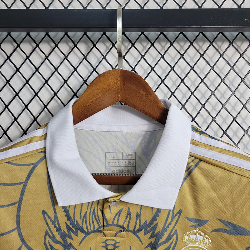 Camisa Special Real Madrid 23/24 Adidas  Dourado