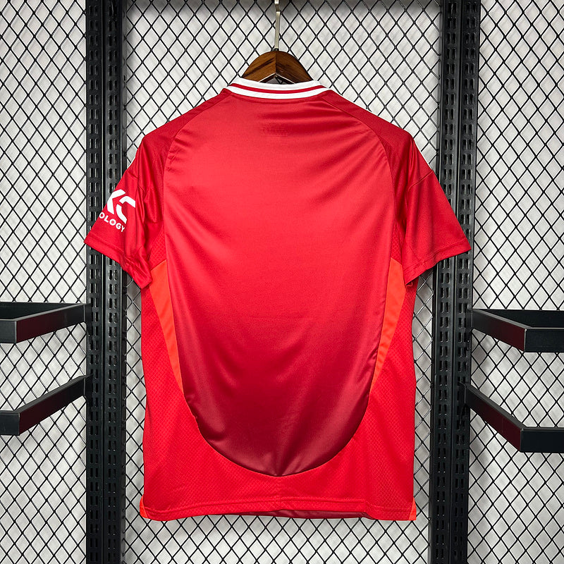 Camisa Manchester United 24∕25 Home  Vermelha