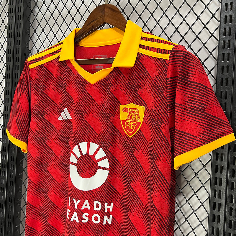 Camisa Roma 24/25  Vermelho Away