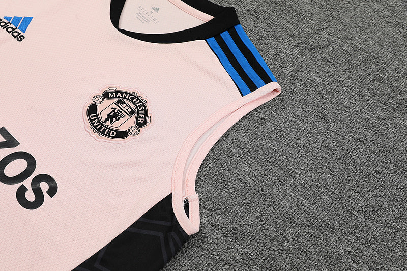 Regata Manchester United 23/24  Treino  Rosa