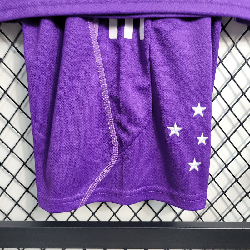 Kit Infantil Cruzeiro 23/24  Roxo