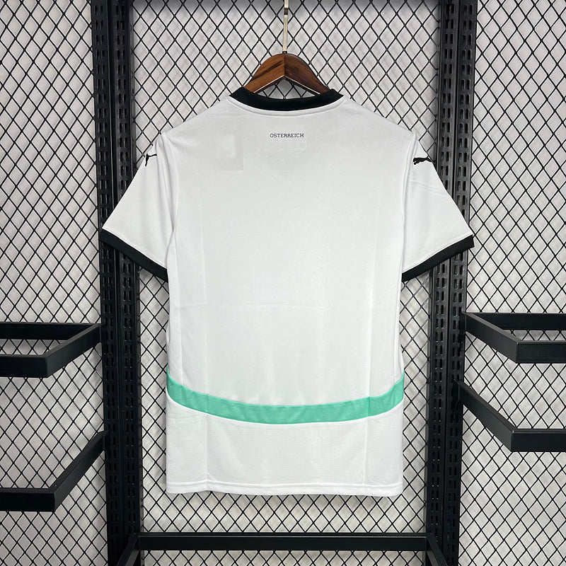 Camisa Áustria I 2024/25 Branca - Torcedor