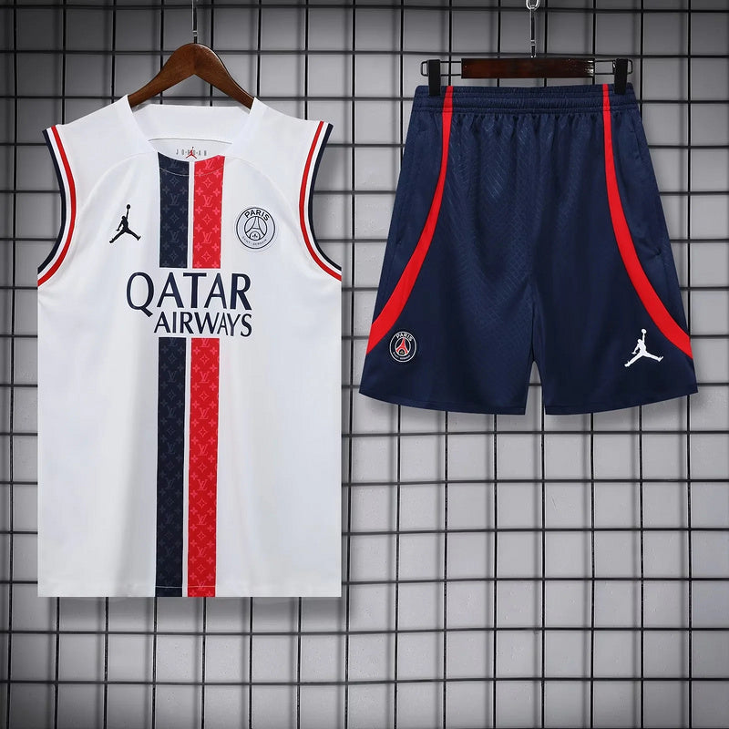 Kit Treino PSG 23/24  Branco I