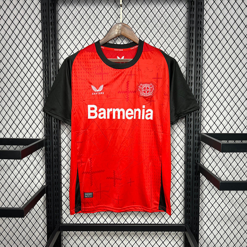 Camisa Bayer Leverkusen 24/25  Vermelha Home