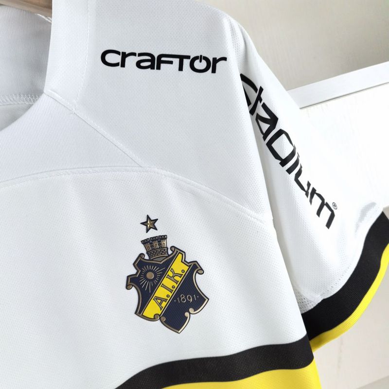 Camisa Aik II 24/25 - Branco e Amarelo