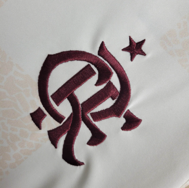 Camisa do Flamengo Treino 24/25  Branco