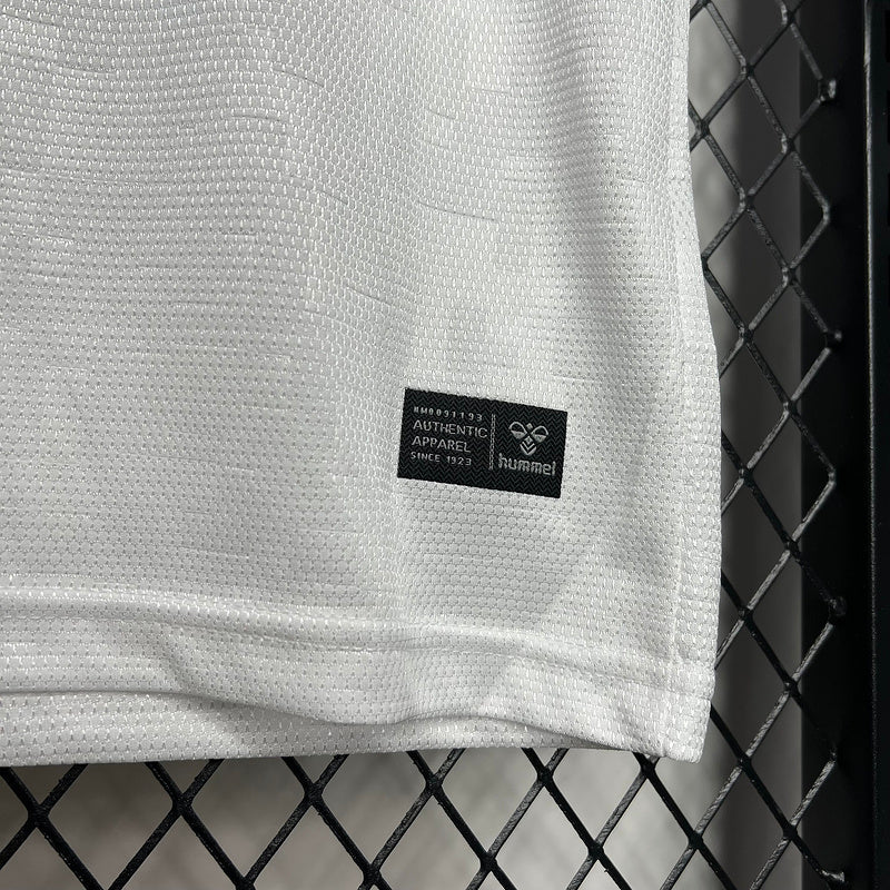 Camisa Seleção Dinamarca 24/25  Away  Branco