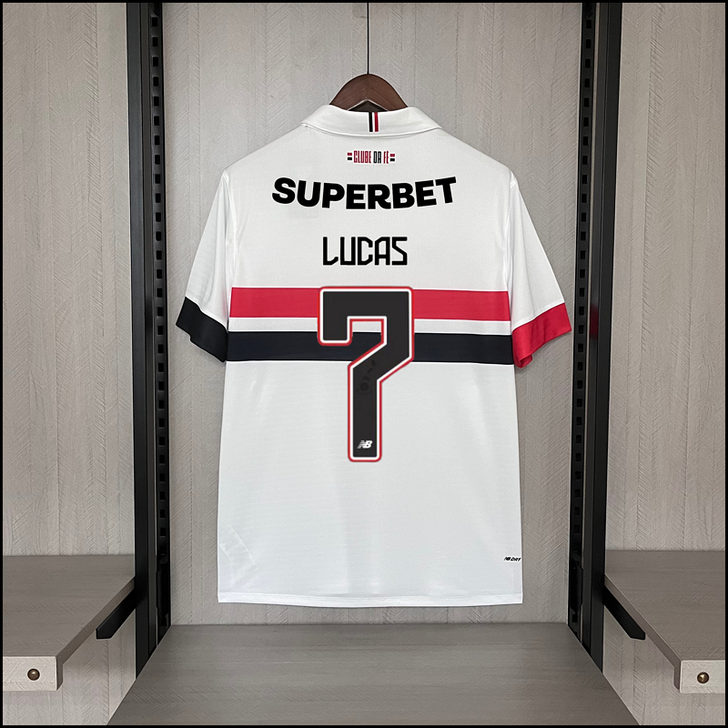 Camisa 24∕25 São Paulo l Branco all sponsors