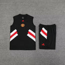 Kit Treino Manchester United 23/24  Preto I