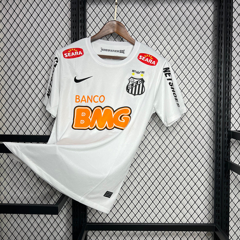 Camisa do Santos Retro l - 2011/2012 - Branco