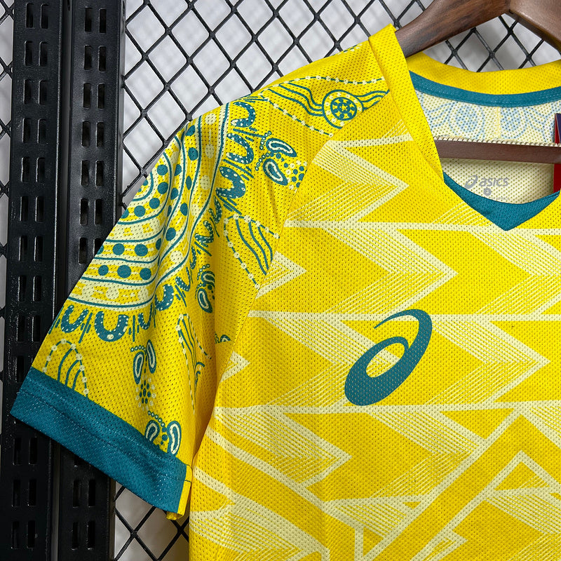 Camisa Australia I 2024/25 Amarela - Torcedor