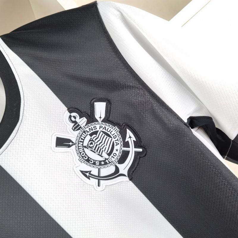 Camisa Corinthians III 24/25 - Branco e Preto