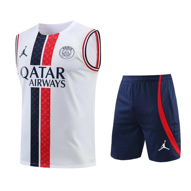 Kit Treino PSG 23/24  Branco I