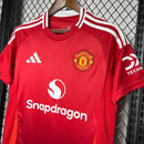 Camisa Manchester United 24∕25 Home  Vermelha