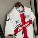 Camisa Bayer Leverkusen 24/25  Branco away