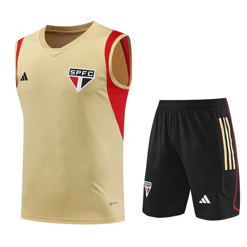 Kit São Paulo 23/24  Amarelo