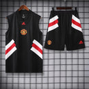 Kit Treino Manchester United 23/24  Preto I