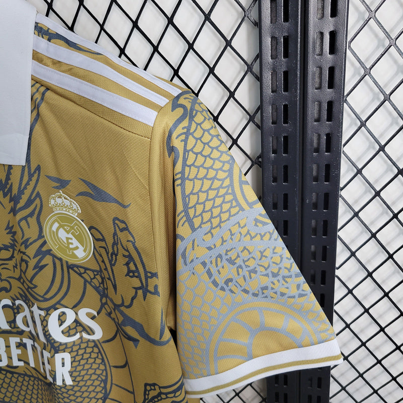 Camisa Special Real Madrid 23/24 Adidas  Dourado