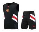 Kit Treino Manchester United 23/24  Preto I