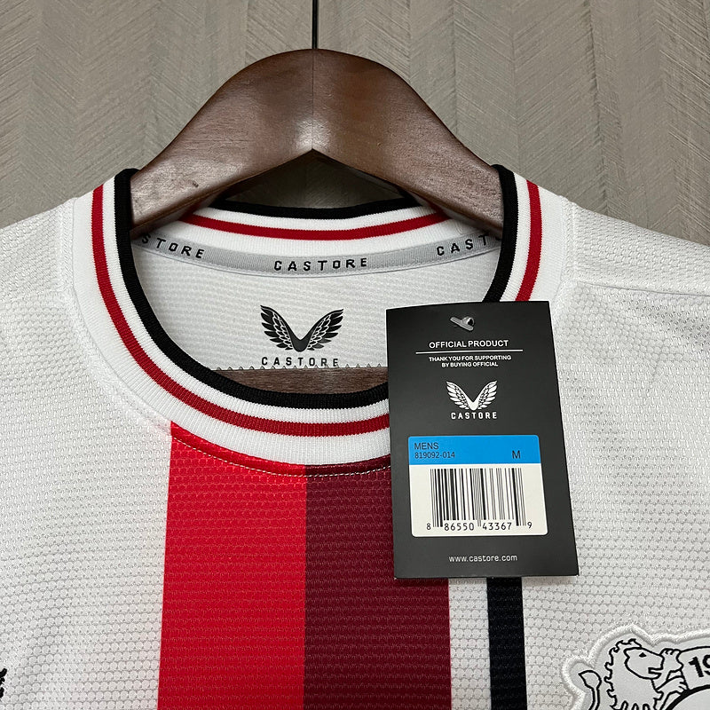 Camisa Bayer Leverkusen 24/25  Branco away