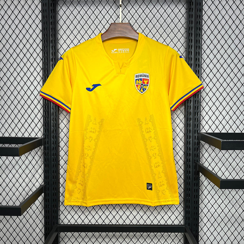 Camisa Seleção Romania l  24/25  Amarelo