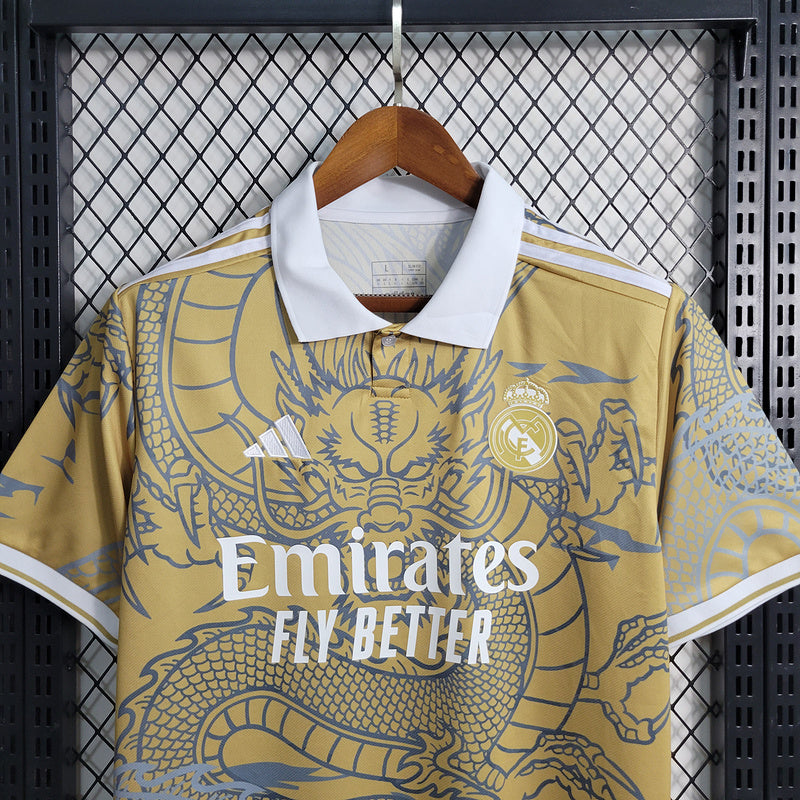 Camisa Special Real Madrid 23/24 Adidas  Dourado