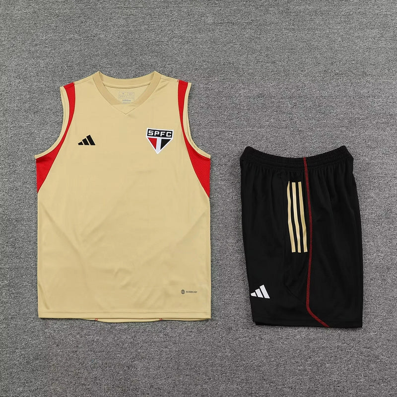 Kit São Paulo 23/24  Amarelo