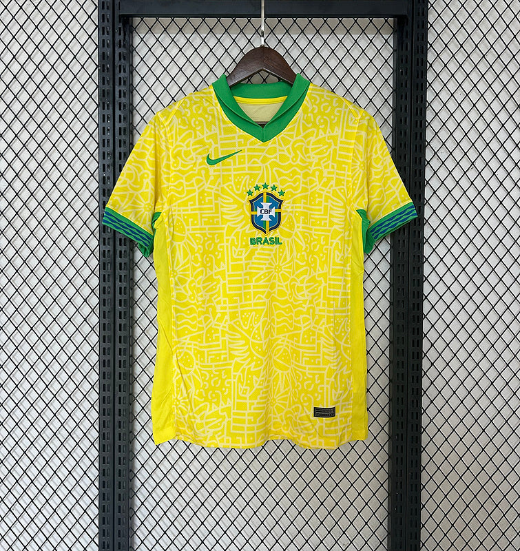 Camisa Seleção Brasil 24/25 Nike - Amarela