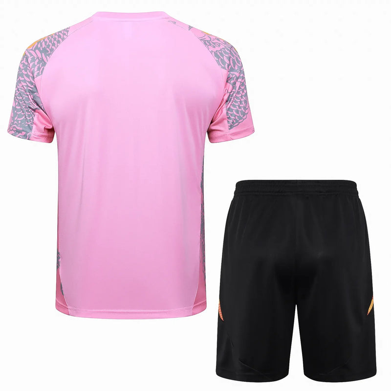 Conjunto Real Madrid Treino 24/25 - Rosa Dragão