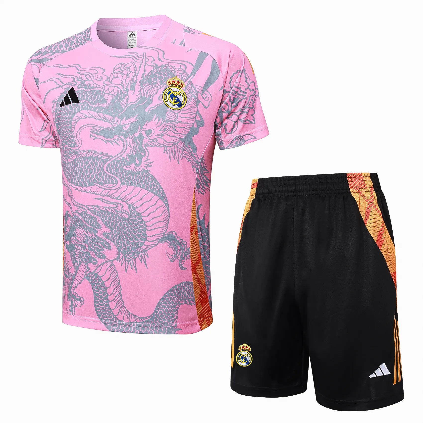 Conjunto Real Madrid Treino 24/25 - Rosa Dragão