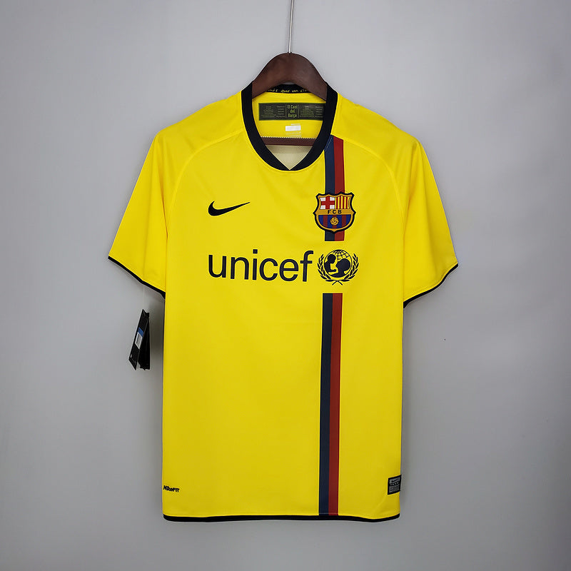 Camisa Barcelona Retrô 2008/2009 Amarela  Nike