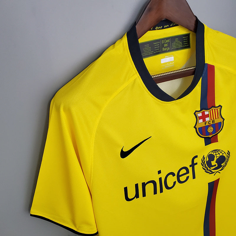 Camisa Barcelona Retrô 2008/2009 Amarela  Nike