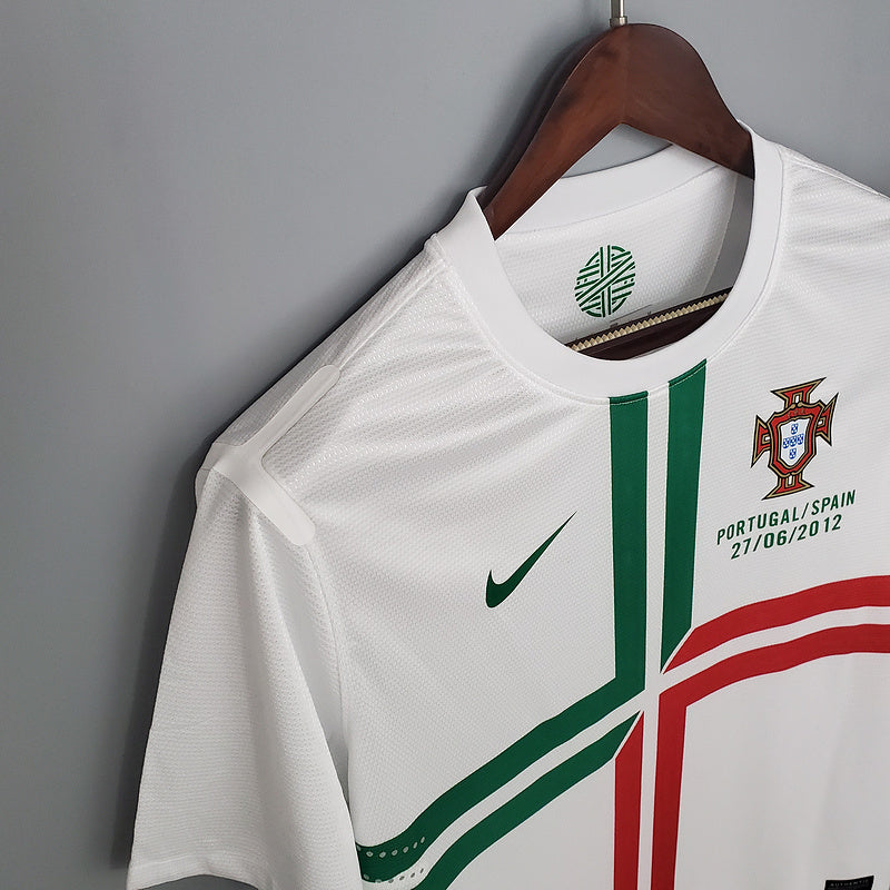 Camisa Portugal Retrô 2012 Branca  Nike