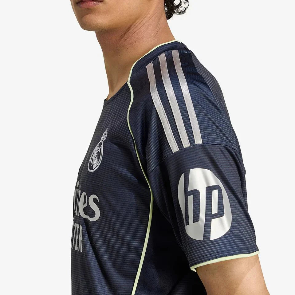 Camisa Real Madrid Away 2025/26 Preta