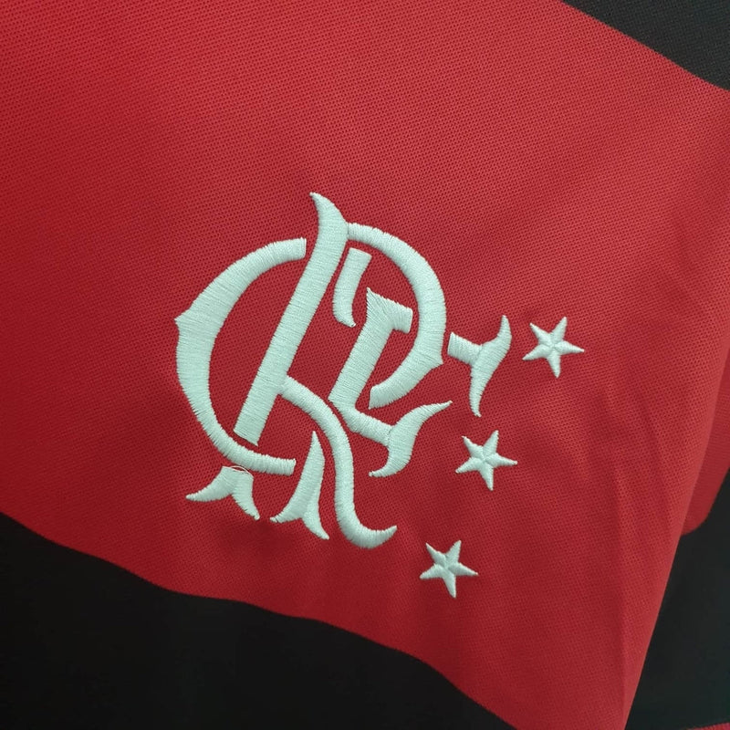 Camisa Flamengo Retrô 1982 Vermelha e Preta  Adidas