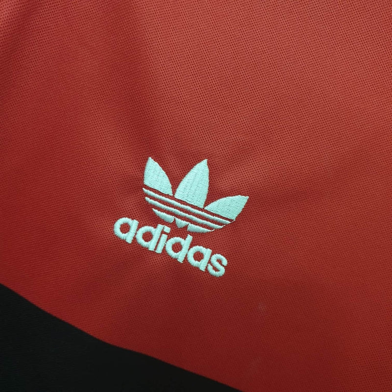 Camisa Flamengo Retrô 1982 Vermelha e Preta  Adidas
