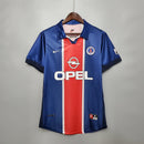 Camisa PSG Retrô 1998/1999 Azul e Vermelha  Nike