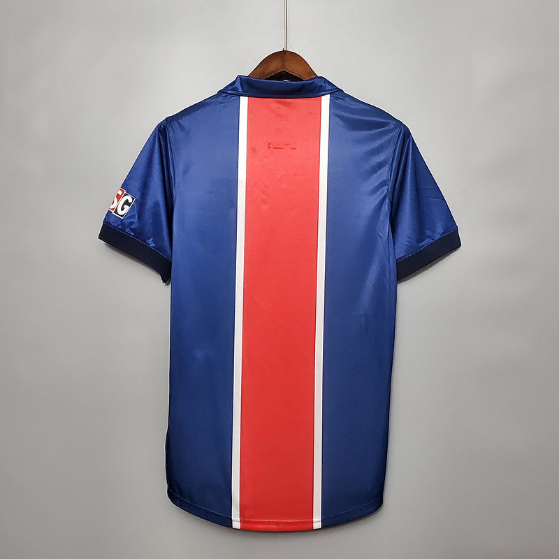 Camisa PSG Retrô 1998/1999 Azul e Vermelha  Nike