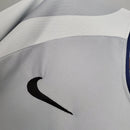 Camisa PSG Retrô 2001/2002 Branca e Cinza  Nike