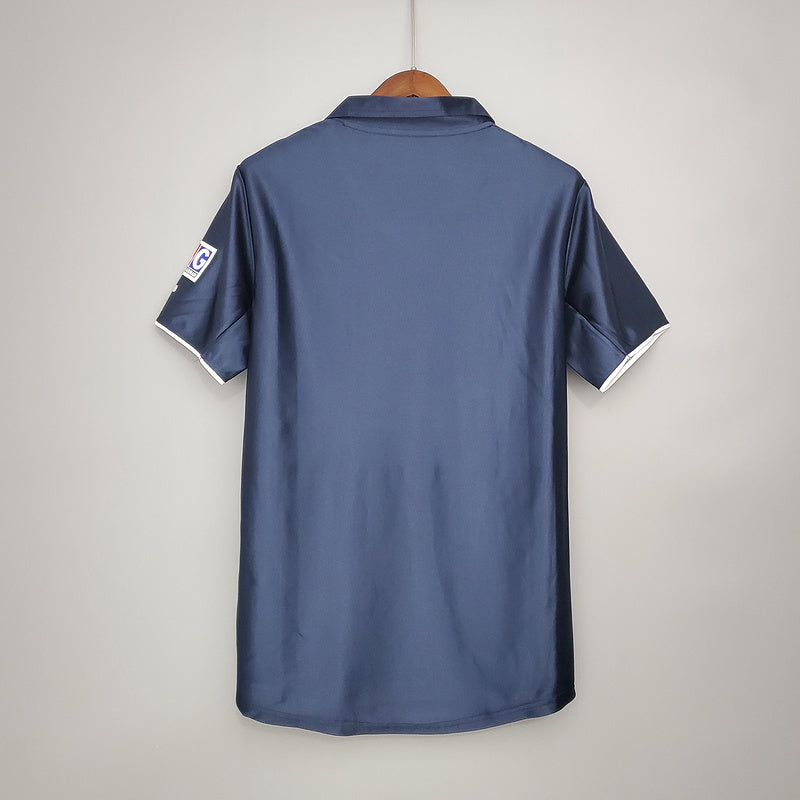 Camisa PSG Retrô 2001/2002 Azul e Vermelha  Nike