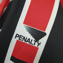 Camisa São Paulo Retrô 1993 Vermelha e Preta  Penalty