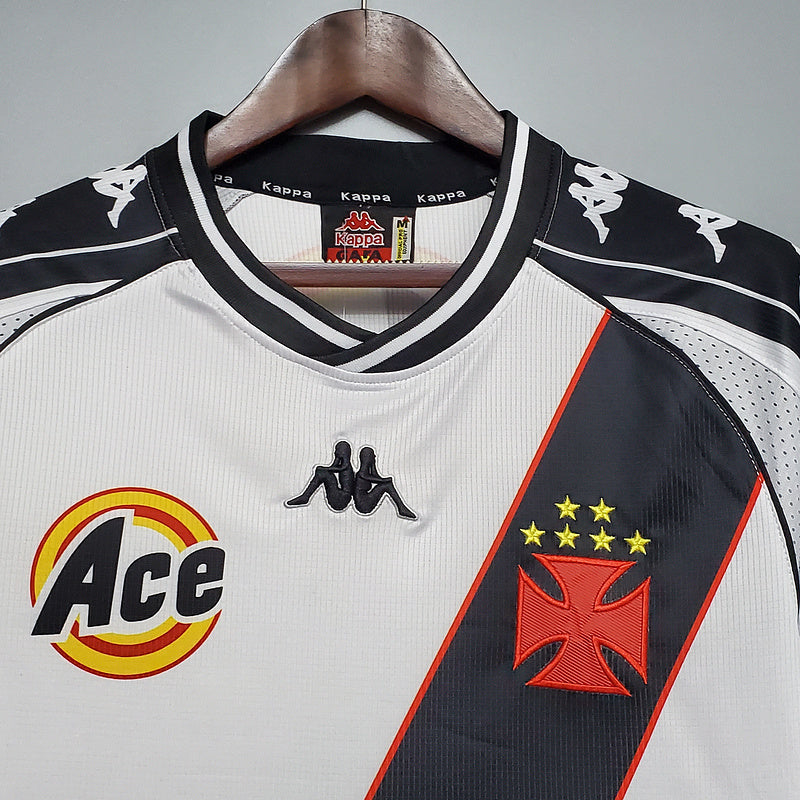 Camisa Vasco Retrô 2000 Branca  Kappa