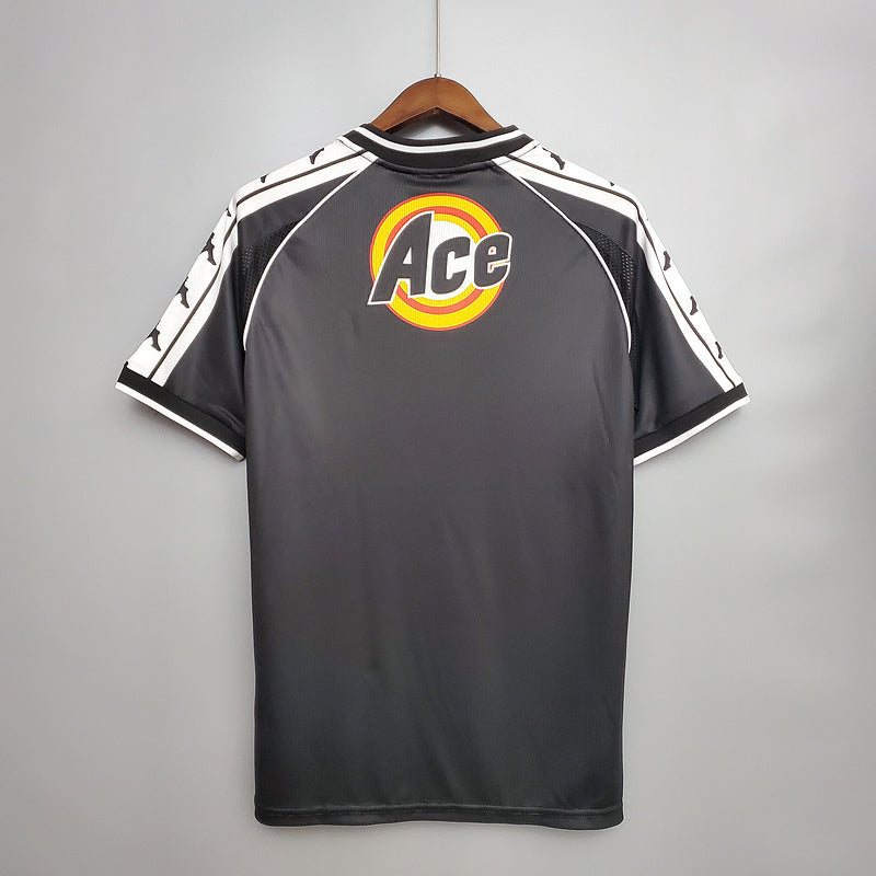 Camisa Vasco Retrô 2000 Preta  Kappa