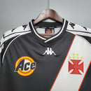 Camisa Vasco Retrô 2000 Preta  Kappa