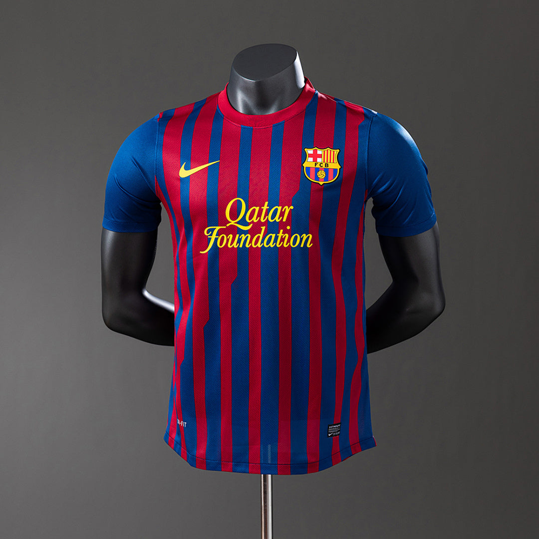 Barcelona 11∕12 Home Player Version Retro Jersey S-3XL(63CC)