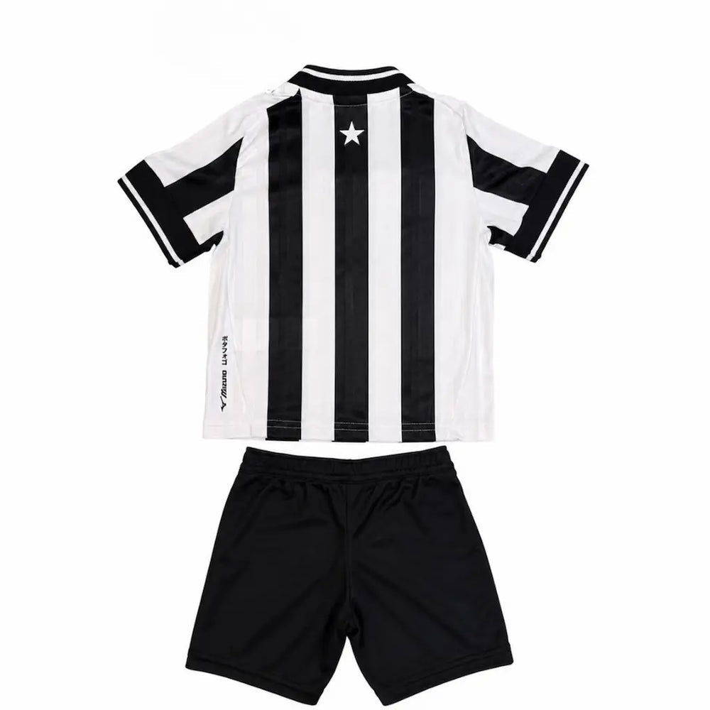 Kit Infantil Botafogo I 2026/27 Alvinegro Camisa e Shorts - camisa e shorts, kit completo